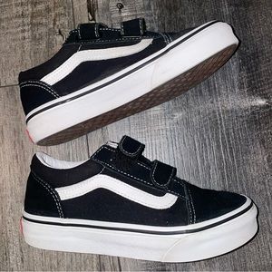 Vans kids Velcro old skool V shoe